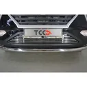 Решетка радиатора 12 мм для Hyundai Creta 2021-2024
