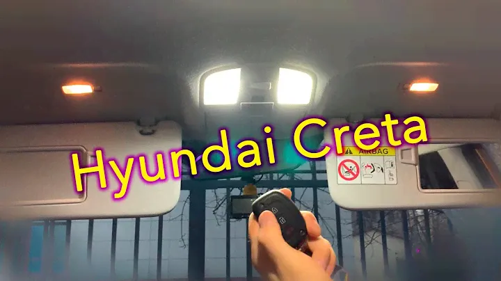 Плафоны под козырёк (Hyundai Creta)