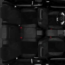 Чехлы Автолидер на сидения для Hyundai Creta II 2021-2024, цвет Черный (алькантара). Артикул HY15-1401-EC14