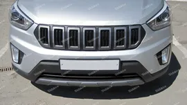 Решетка радиатора Hyundai Creta в стиле Jeep Cherokee