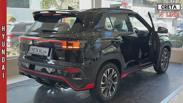New Hyundai Creta NLine 2024 is here 🔥 1.5L Turbo Petrol - N10 Black Colour | Walkaround Review!
