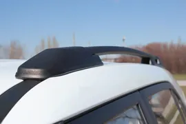 Рейлинги АПС черные на крышу Hyundai Creta (Хендай Крета/Грета) с 2016 по 2021 г.в