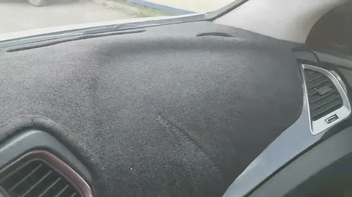 Накидка на панель приборов Hyundai Santa Fe 3 (тема временная)