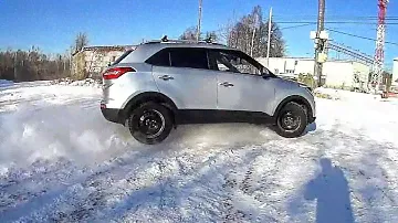 HYUNDAI CRETA. ДВА ГОДА активной езды// 4WD в заносе, ЗАВОДСКОЙ ОКРАС, КАСКО.