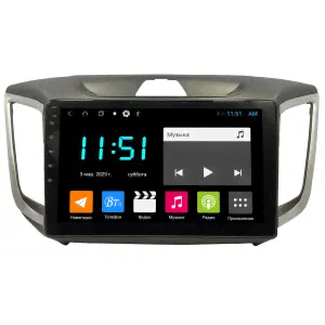 Штатная магнитола Zenith на Hyundai Creta - Хендай Крета, Android 10, 4/64GB-0