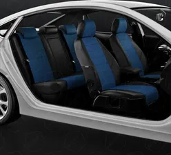 Чехлы Автолидер на сидения для Hyundai Creta II 2021-2024, цвет Черный/Красный. Артикул HY15-1401-EC06