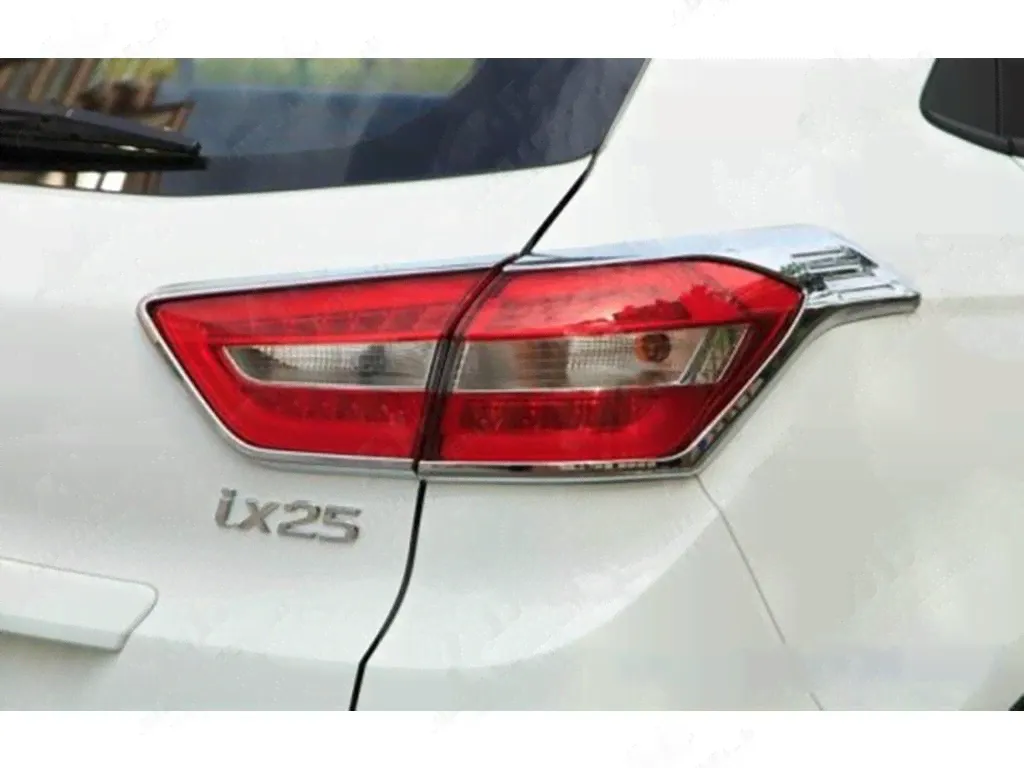 Хром накладки на фонари для Hyundai IX25 Creta