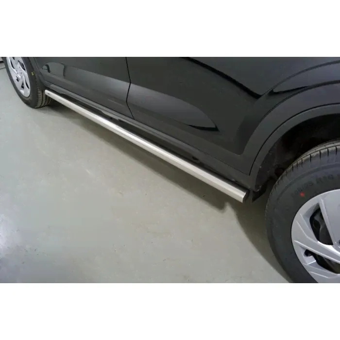 Пороги труба 60,3 мм для Hyundai Creta 2021-2024-0